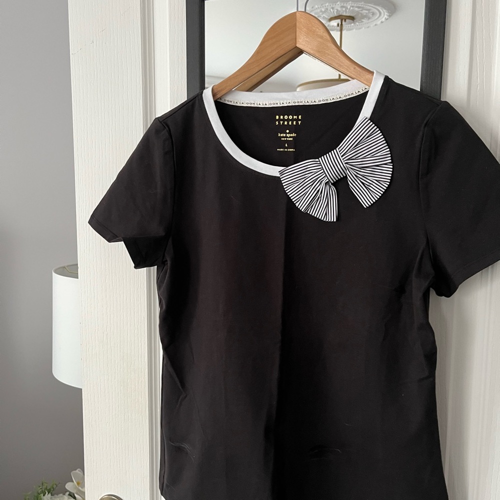 Kate spade ♠️ bow tee